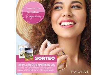 Sorteamos 45 Packs de Experiencias entre los miembros del Club Facial